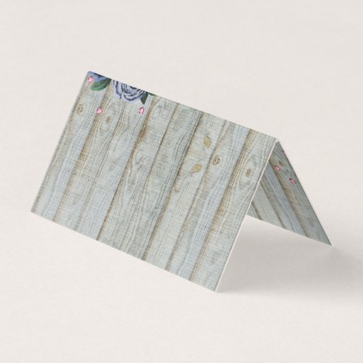  kobalt Shabby - Hartelijk dank voor uw kaart (Achterkant)