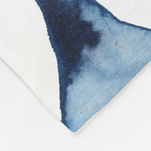 Kobalt Tegel II Fleece Deken (Hoek)