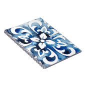 Kobalt Tegel II Notitieboek (Rechterzijde)