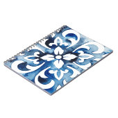 Kobalt Tegel II Notitieboek (Linkerzijde)