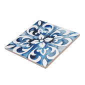 Kobalt Tegel II Tegeltje (Zijkant)
