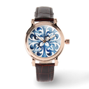 Kobalt Tile II Horloge