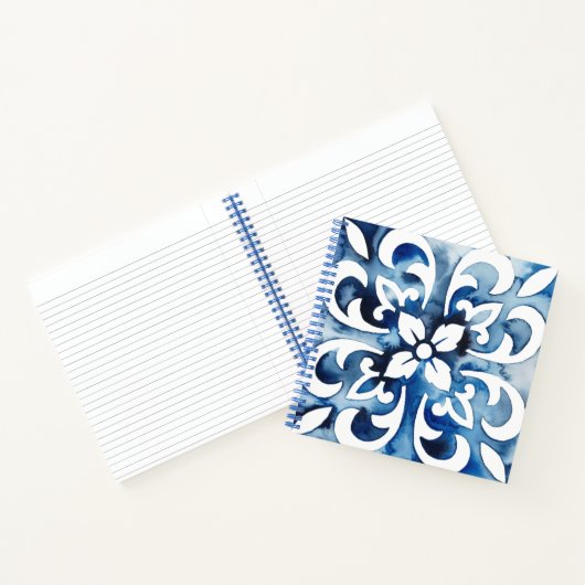 Kobalt Tile II Notitieboek (Binnen)