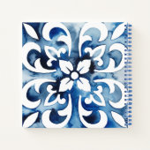 Kobalt Tile II Notitieboek (Achterkant)