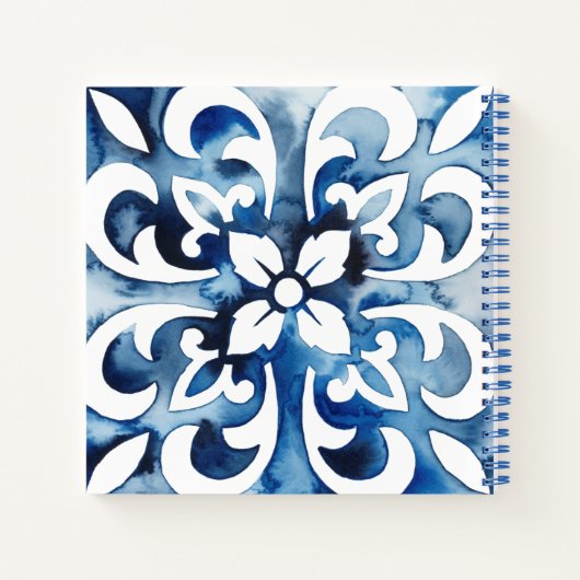 Kobalt Tile II Notitieboek (Achterkant)