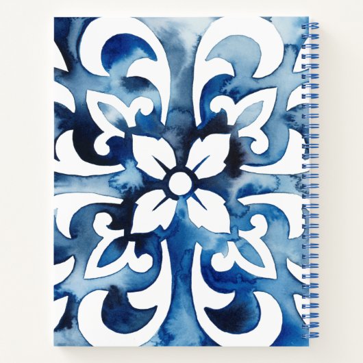 Kobalt Tile II Notitieboek (Achterkant)