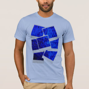 Kobaltblauw Aardewerk T-shirt