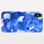 Kobaltblauw bloemensierlijke blauwe hortensia's Case-Mate iPhone case (Achterkant (horizontaal))