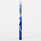 Kobaltblauw bloemensierlijke blauwe hortensia's Case-Mate iPhone case (Achterkant/rechts)