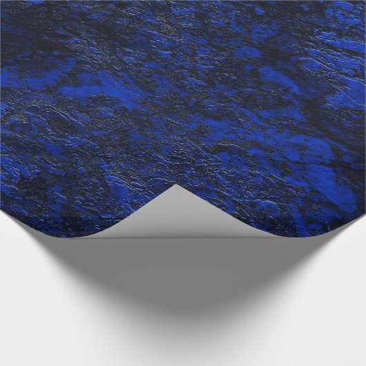 Kobaltblauw Cadeaupapier (Hoek)