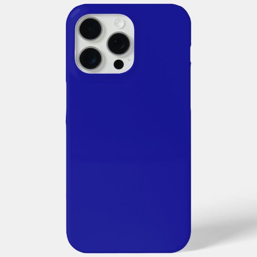 Kobaltblauw Case-Mate iPhone Case (Achterkant)