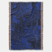 Kobaltblauw Deken (Voorkant Verticaal)
