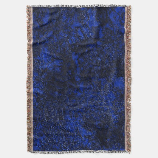 Kobaltblauw Deken (Voorkant Verticaal)