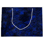 Kobaltblauw Groot Cadeauzakje (Voorkant)