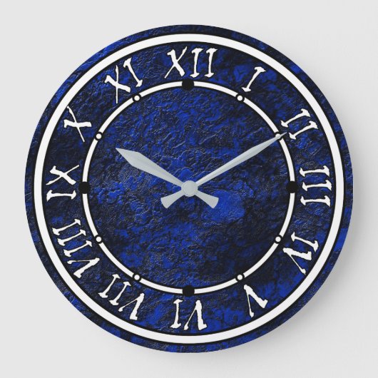 Kobaltblauw Grote Klok (Voorkant)