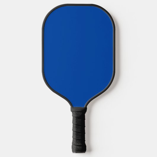Kobaltblauw Stevige Kleur | Klassiek | Elegant Pickleball Paddle (Voorkant)