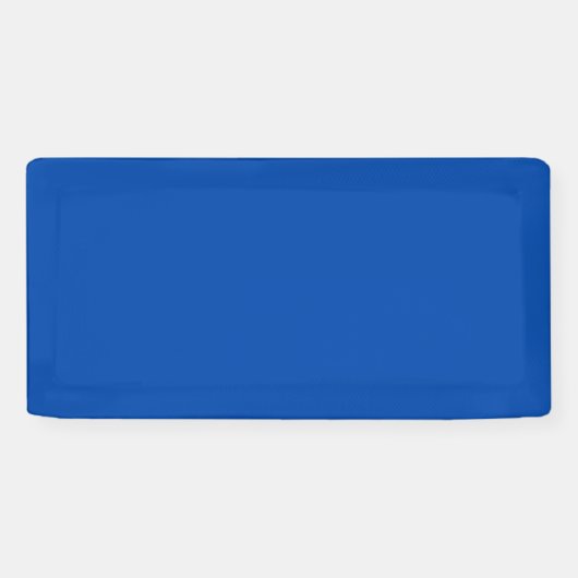 Kobaltblauw Stevige Kleur | Klassiek | Elegant Spandoek (Horizontaal)