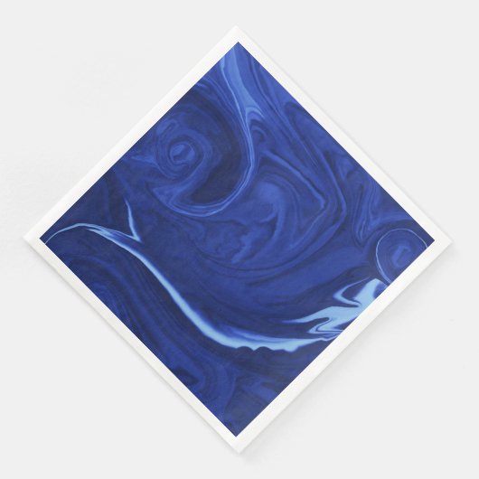 Kobaltblauwe achtergrond servetten (Hoek)