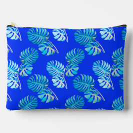 Kobaltblauwe Monstera Bries Etui