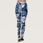 kobaltbloem symfonie leggings (Achterkant)