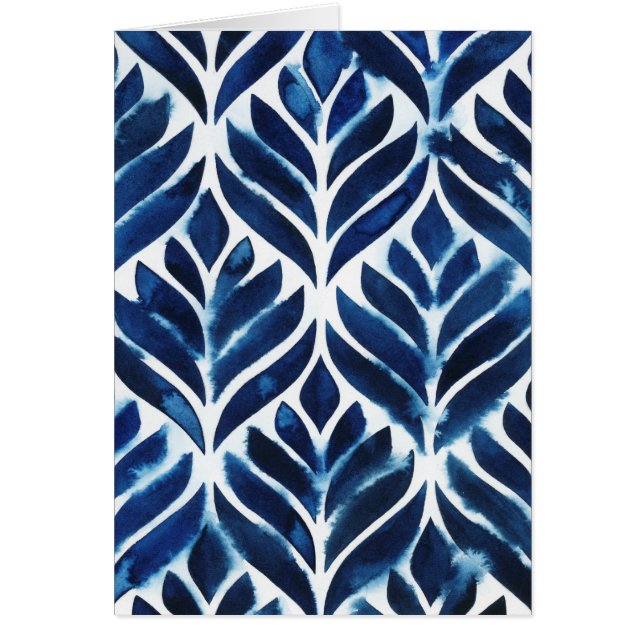 KobaltWaterverf Tegels IV (Voorkant)