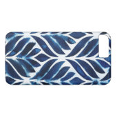KobaltWaterverf Tegels IV Case-Mate iPhone Case (Achterkant (Horizontaal))