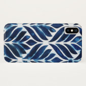 KobaltWaterverf Tegels IV Case-Mate iPhone Case (Achterkant (horizontaal))