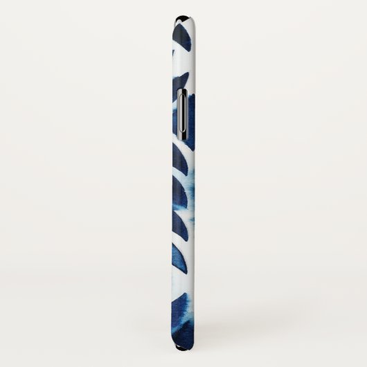 KobaltWaterverf Tegels IV Case-Mate iPhone Case (Achterkant / rechts)