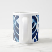 KobaltWaterverf Tegels IV Grote Koffiekop (Achterkant)