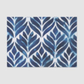 KobaltWaterverf Tegels IV Tissuepapier (Voorkant)