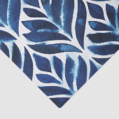 KobaltWaterverf Tegels IV Tissuepapier (Detail)