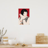 Kobayakawa Kiyoshi - Tipsy Poster (Keuken)