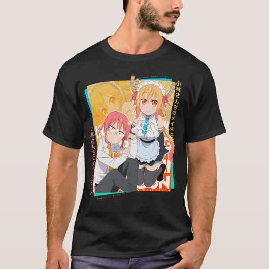 Kobayashi-San Chi No Maid Dragon T-shirt (Voorkant)