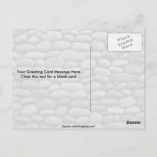 Kobbelsteen Briefkaart (Achterkant)