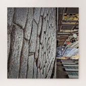 Kobbelstenen straten van Europa - 20x20 - 676 pcs Legpuzzel (Horizontaal)