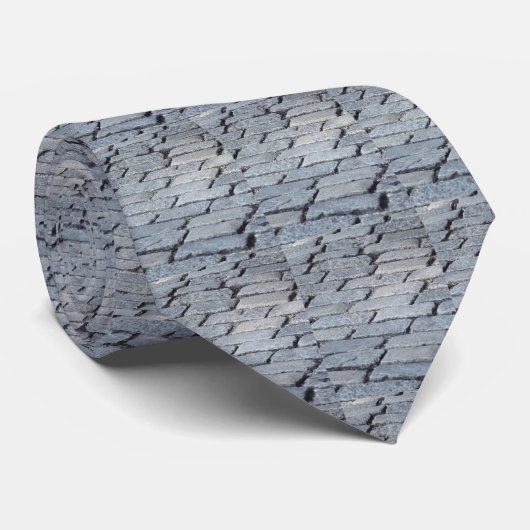 "Kobblestone Abstract" Stropdas (Opgerold)