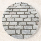 Kobblestone Stone Garden Pathway Sidewalk pad Zandsteen Onderzetter (Voorkant)