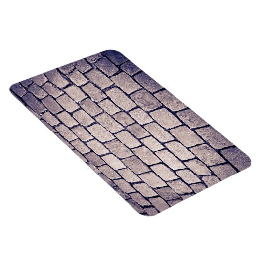 Kobblestone Street Detail, horizontaal Magneet (Rechterzijde)