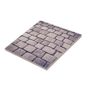 Kobblestone Street Detail, horizontaal Tegeltje (Zijkant)