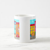 Kobblestone Streets van Sardinië Koffiemok (Center)