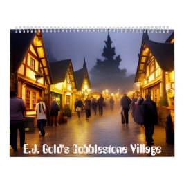 Kobblestone Village van E.J. Gold Kalender
