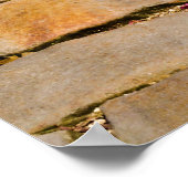 Kobblestone Walking Detail Poster (Hoek)