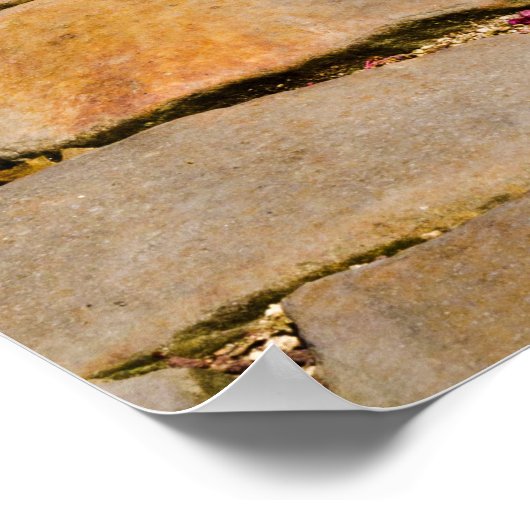 Kobblestone Walking Detail Poster (Hoek)