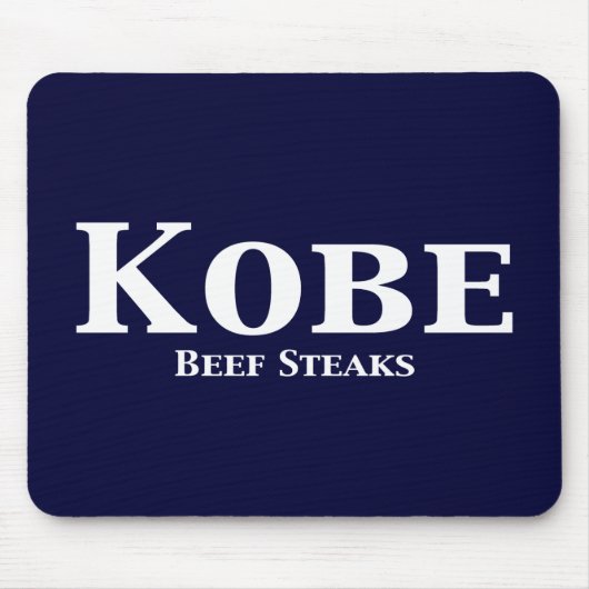 Kobe Beef Steaks Gifts Muismat (Voorkant)
