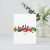 Kobe Japan Skyline Feestdagenkaart (Staand voorkant)
