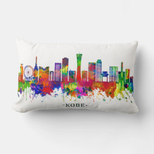 Kobe Japan Skyline Kussen