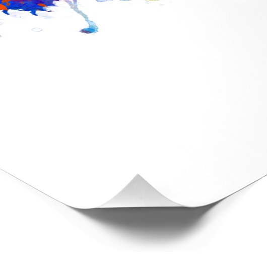 Kobe Japan Skyline Perfect Poster (Hoek)