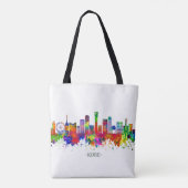 Kobe Japan Skyline Tote Bag (Achterkant)
