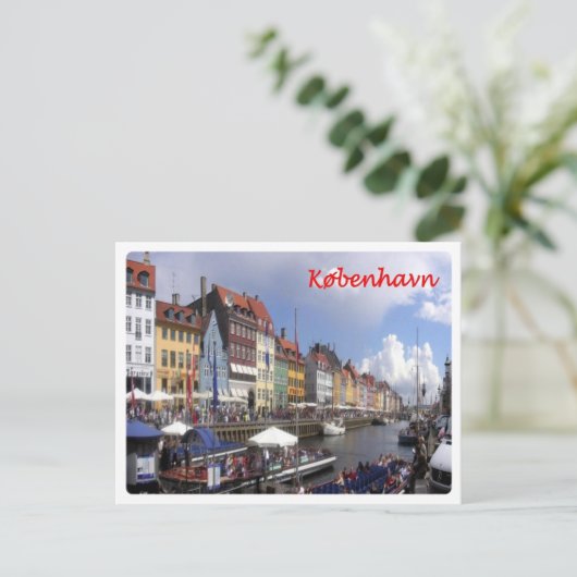 København - briefkaart (Staand voorkant)