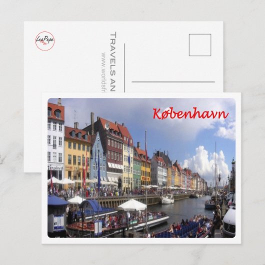 København - briefkaart (Voorkant / Achterkant)